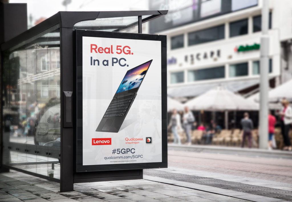 Qualcomm 5G PC advertisement