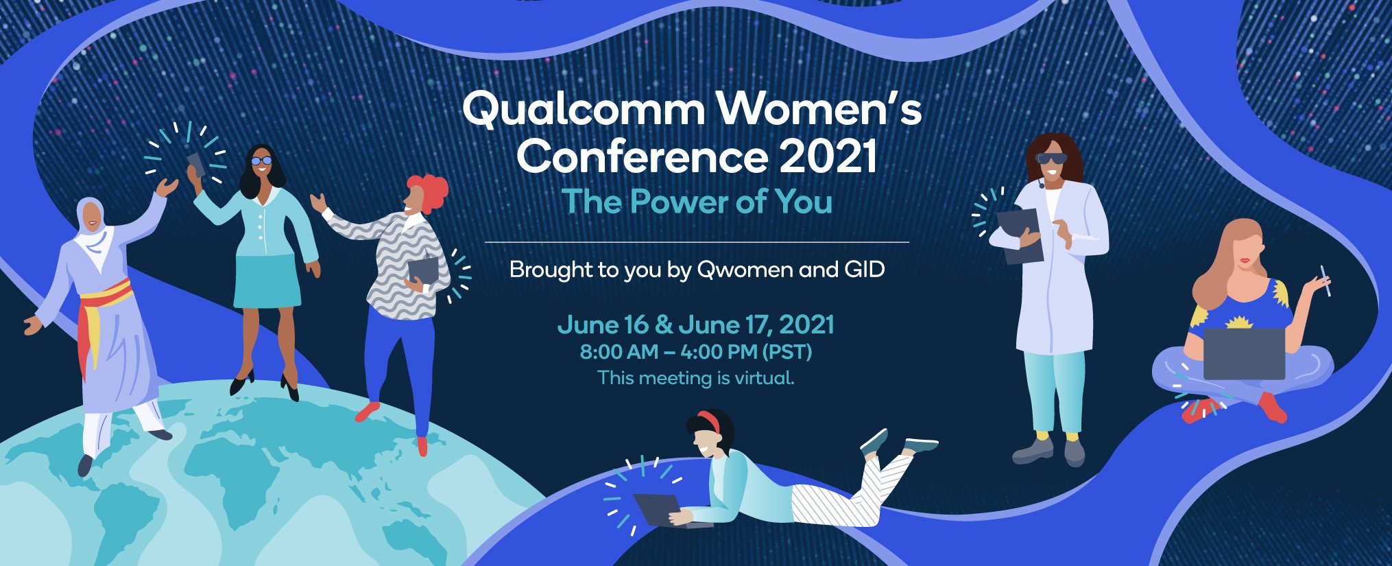 Qualcomm Women's Conference 2021 artwork