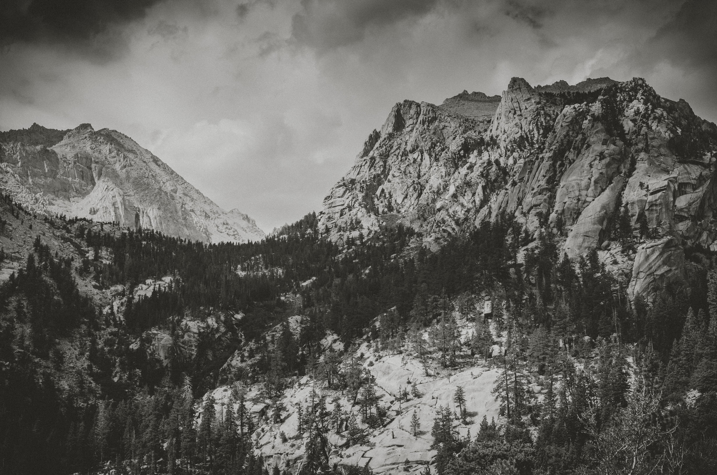 Mountains near Mt. Whitney