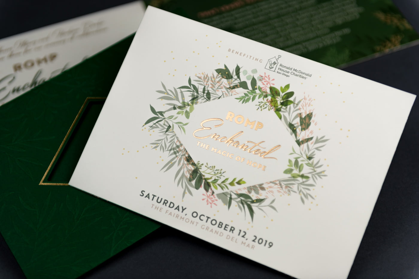 ROMP - Enchanted - 2019 Invite Cover