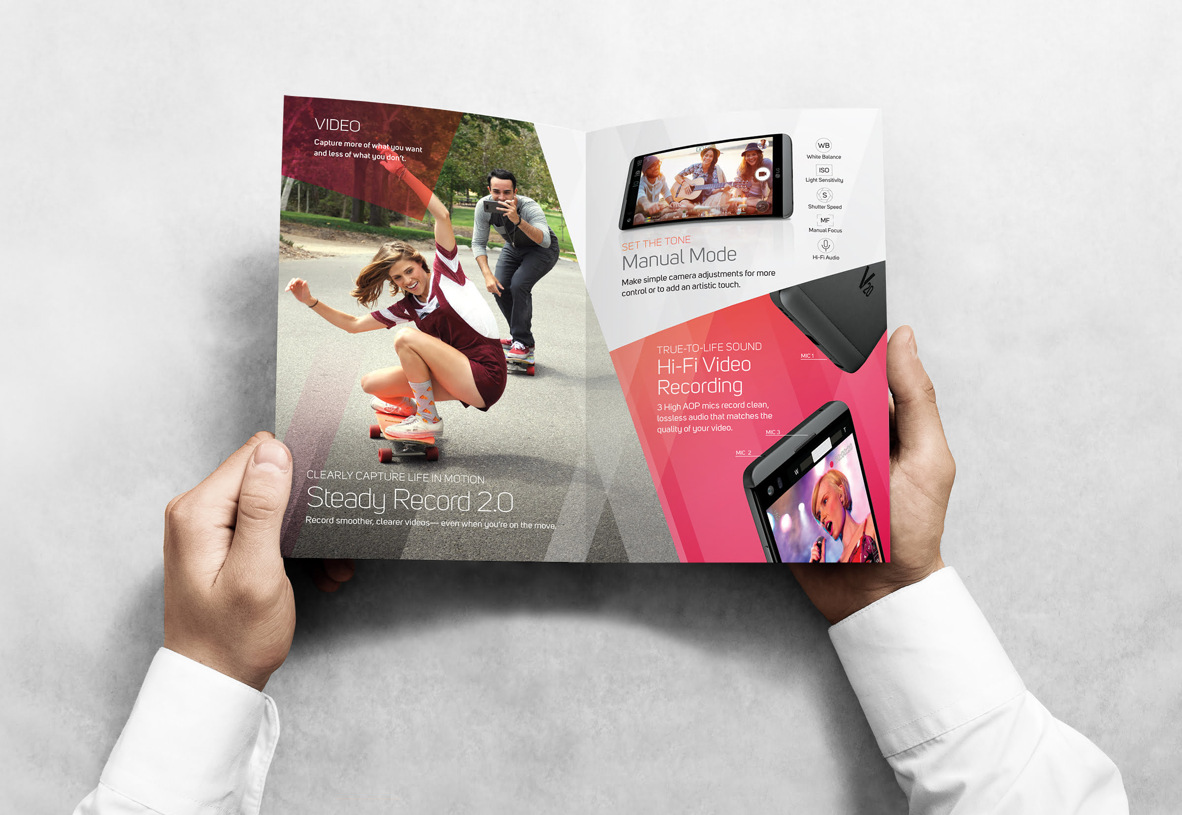 LG V20 Launch Kit Flyer