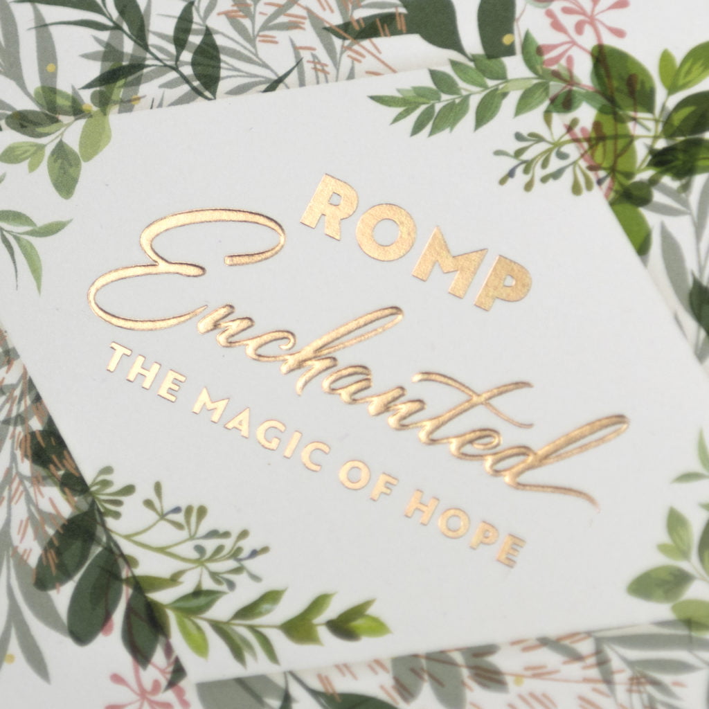 ROMP - Enchanted - 2019 Invite Close Up
